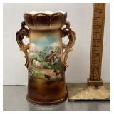 Austrian porcelain vase