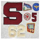 Group of vintage patches