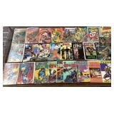 Group of comic books