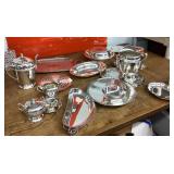 Large group of silverplate