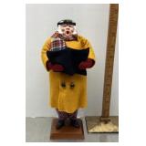 Simpich caroler character doll
