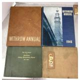 4 vintage yearbooks