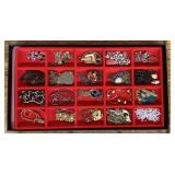 Collection of costume jewelry