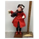 Simpich caroler character doll