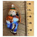 Old World Christmas Halloween scarecrow ornament