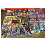 Collection of comic books