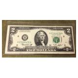 1976 two dollar bill -- Bank of St. Louis