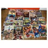 Collection of comic books