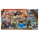 Collection of comic books