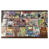 Group of comic books