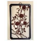 11x19 Chinese Tiehua iron painting --mums