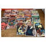 Collection of comic books