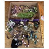 Collection of costume jewelry