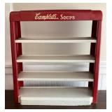 Vintage Campbell's Soups store display