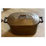 Copper boiler with lid