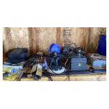 Collection of tools and tool box