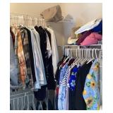 Contents of master closet