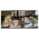 Crafting, sewing, scrapbooking supplies & books