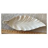 Lenox porcelain leaf dish