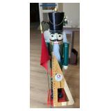 Tall nutcracker decor