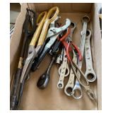 Flat of foreign hand tools