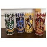 Set of 4 Harry Potter glasses