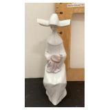 Lladro porcelain Time to Sew nun #5501