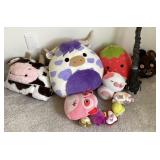 Group of plush toys