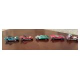 5 red line Hot Wheels