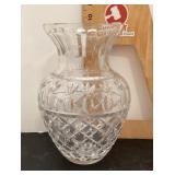 Lead crystal vase