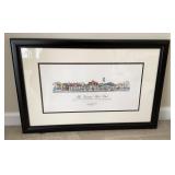 Framed John Pils Central West End print 16x24