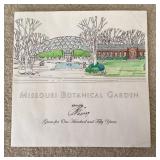 Unframed John Pils MO Botanical Garden print 11x11