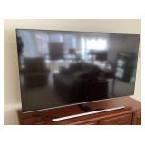 65' Samsung TV with remote