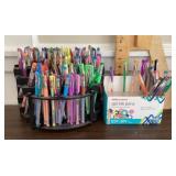 Collection of gel pens