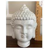 Ceramic Buddha head figure