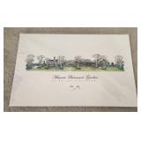 Unframed John Pils MO Botanical Garden print 11x17