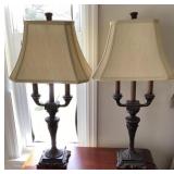 Pair of table lamps