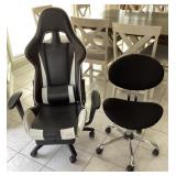 2 office chairs