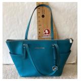Blue Michael Kors purse
