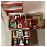 Organizer with Hallmark ornaments