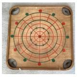 Carom and checkers game board