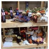 Collection of holiday decor