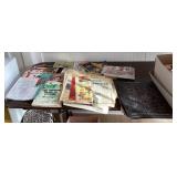 Cookbooks and magazines