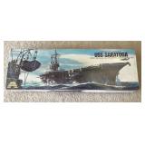 1972 Aurora USS Saratoga model kit