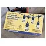 Commercial grade string lights