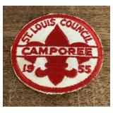 1955 Boy Scouts St. Louis Camporee patch