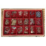 Collection of costume jewelry