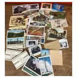 Vintage postcards and travel photos