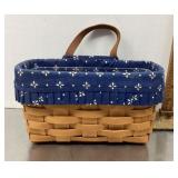 Longaberger basket with liner