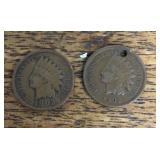 2 Indianhead cents